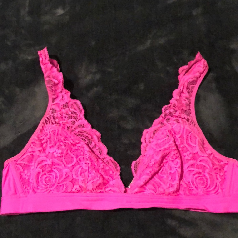 Pink bralette